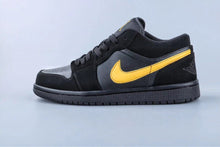 Load image into Gallery viewer, Air Jordan 1 Low Help Super Black Yellow
