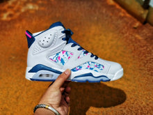 Load image into Gallery viewer, Air Jordan 6 Tie-dyed Oil Painting Color